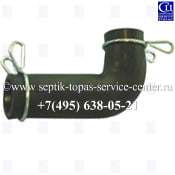 Изогнутый внешний переходник для компрессора Takatsuki HIBLOW HP-150/200 компрессора