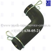 Изогнутый внешний переходник для компрессора Takatsuki HIBLOW HP-100/120 компрессора